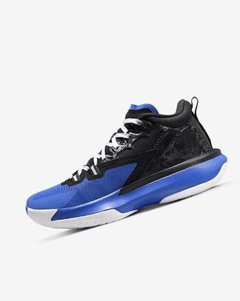 Nike Zion 1 Negros Azul Rey Blancos | MX 3214